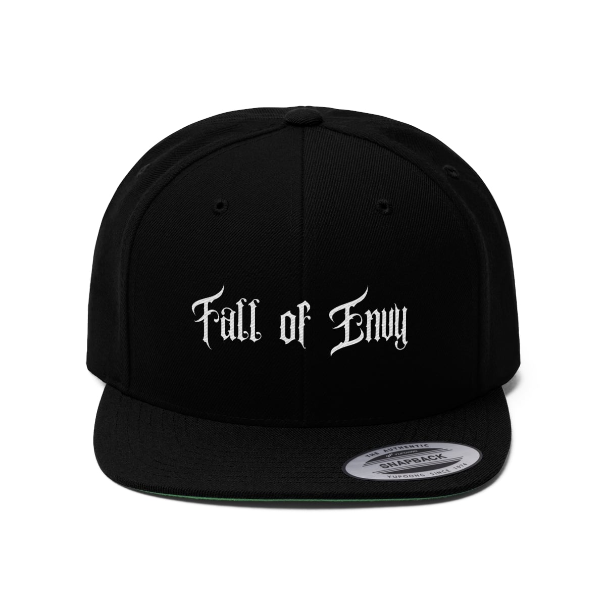 Unisex Flat Bill Hat